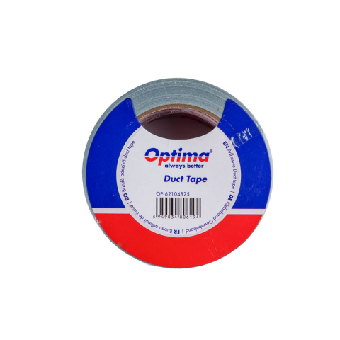 Ambalare si marcare - Banda adeziva universala, 48mm x 25 m, 190 microni, 70 mesh, Optima Duct - gri