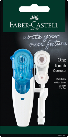Accesorii de birou - BANDA CORECTOARE + REZERVA 5 MM x 6 M FABER-CASTELL