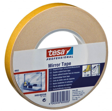 Accesorii de birou - BANDA DUBLU ADEZIVA BURETATA 50M*25MM