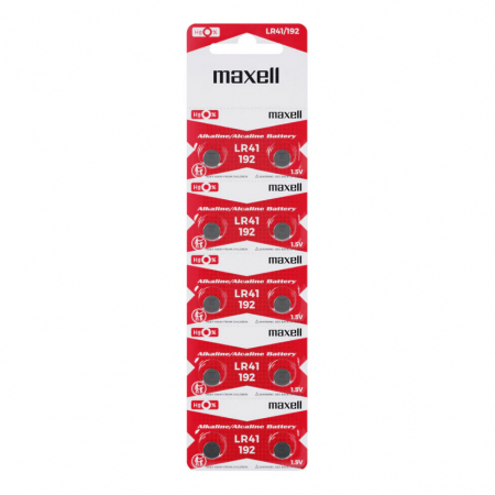 Accesorii IT - BATERII 192 LR41 AG3 1,5V (5X2) 10 BUC/BLISTER MAXELL