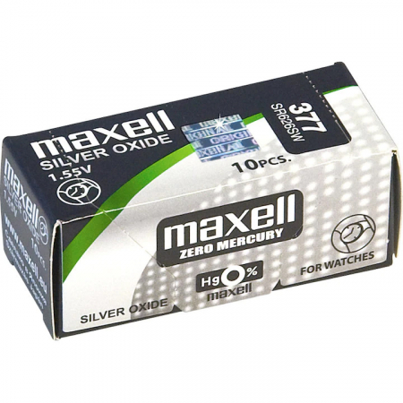 BATERII 377 AG4 SR626SW 1.5V BLISTER MAXELL [1]