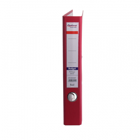 Biblioraft A4, plastifiat PP/paper, margine metalica, 50 mm, neasamblat, Optima Budget [8]