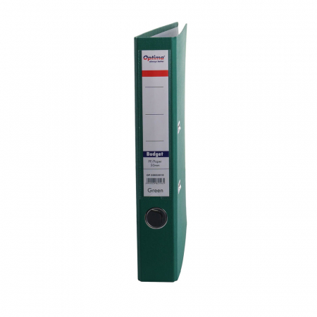 Biblioraft A4, plastifiat PP/paper, margine metalica, 50 mm, neasamblat, Optima Budget [9]