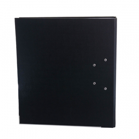 Biblioraft A4, plastifiat PP/paper, margine metalica, 50 mm, neasamblat, Optima Budget [2]