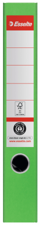 BIBLIORAFT CARTON RECICLAT 5CM VERDE NR1 POWER FSC ESSELTE [1]