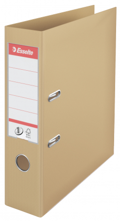 Organizare si arhivare - BIBLIORAFT PLASTIFIAT 7.5CM NISIPIU STANDARD ESSELTE