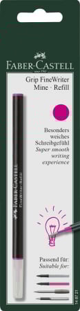 BLISTER 1 BUC REZERVA FINEWRITER ROZ FABER-CASTELL [1]