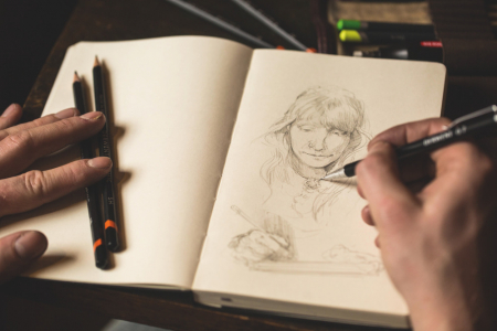 BLISTER 2 X MINE CREION 0.7 HB/2B + 2 RADIERE PT CREION PROFESIONAL DERWENT [2]