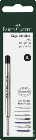 Produse si rechizite scolare - BLISTER REZERVA PIX METAL B NEAGRA FABER-CASTELL