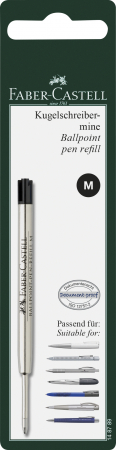 Produse si rechizite scolare - BLISTER REZERVA PIX METAL M NEAGRA FABER-CASTELL
