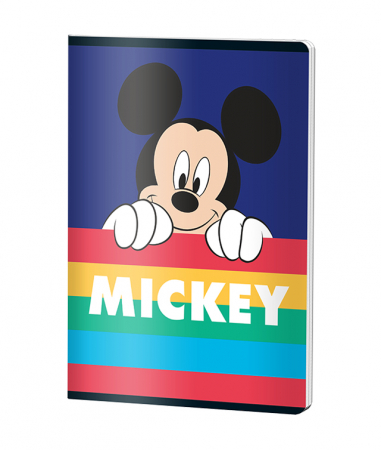 Produse si rechizite scolare - CAIET A5 48 FILE DICTANDO MICKEY MOUSE PIGNA