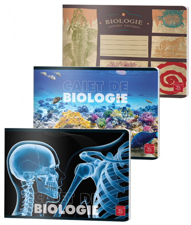 Produse si rechizite scolare - CAIET BIOLOGIE 24 FILE COLOR PIGNA