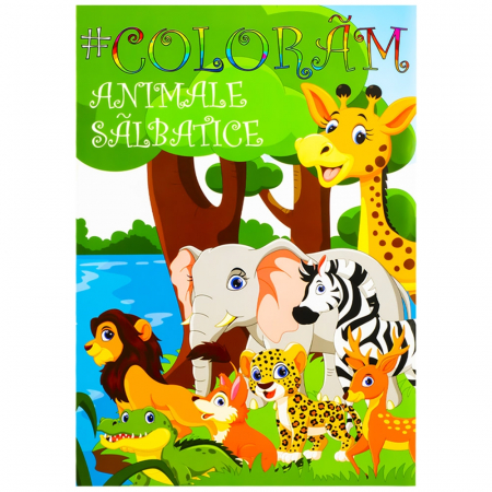 Caiet de Colorat A4, 8 File, Diverse Modele [2]