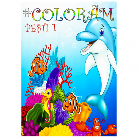 Caiet de Colorat A4, 8 File, Diverse Modele [5]