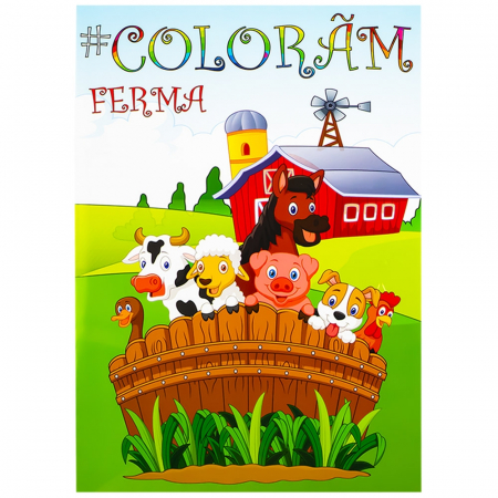 Caiet de Colorat A4, 8 File, Diverse Modele [4]