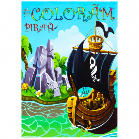 Caiet de Colorat A4, 8 File, Diverse Modele [1]