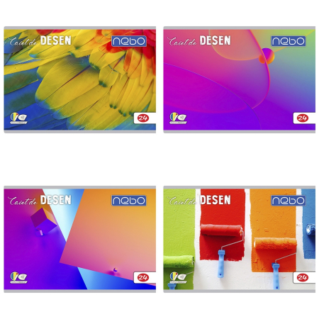 Produse si rechizite scolare - Caiet Desen 24 file - NEBO
