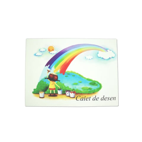 Produse si rechizite scolare - Caiet desen A4 , 16 file , 100 gr  My School 