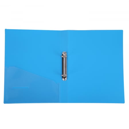CAIET MECANIC A4 2 INELE 25/30 MM COPERTA FLEXIBILA CU BUZUNAR CULORI NEON DELI [2]