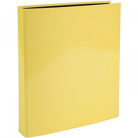 Organizare si arhivare - CAIET MECANIC A4 2 INELE 25MM PP AQUAREL GALBEN EXACOMPTA