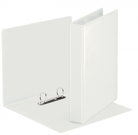 Organizare si arhivare - CAIET MECANIC A5 2 INELE 25MM/46MM ALB PANORAMA ESSELTE