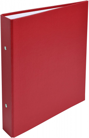 Organizare si arhivare - CAIET MECANIC A5 2 INELE 25MM PP ROSU EXACOMPTA