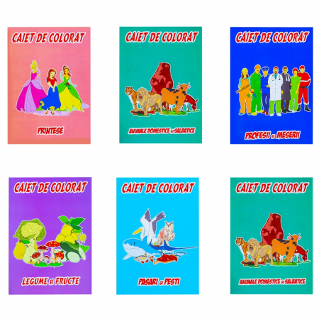 Caiet Pentru Colorat A4, 8 file, Katy Paper [1]