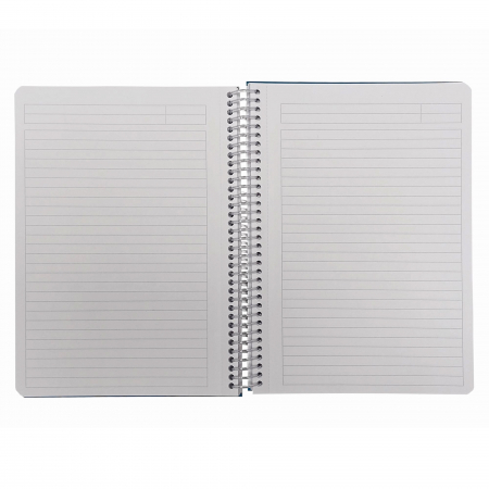 CAIET SPIRA A5 120 FILE DICTANDO COPERTA CARTONATA NOTTE [2]