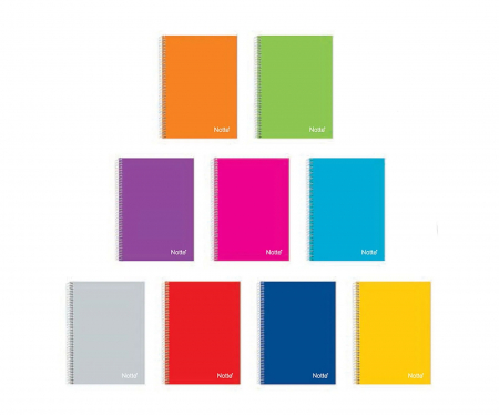 Produse si rechizite scolare - CAIET SPIRA A5 80 FILE DICTANDO NOTTE