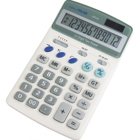 Calculatoare de birou - CALCULATOR 12 DG MILAN 920  (Din care timbru verde 0,15 RON)