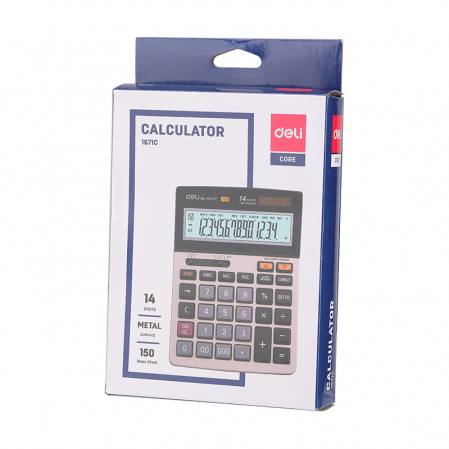 CALCULATOR BIROU 14DIG 1671C DELI [2]