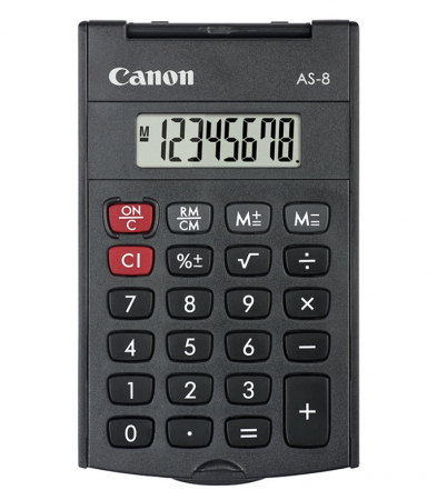 Calculatoare de birou - CALCULATOR BUZUNAR 8 DIGITI AS8 CANON
