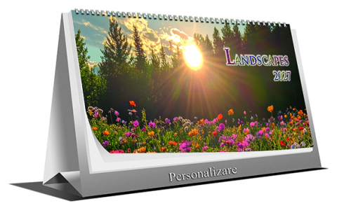 Calendare de birou - Calendar de birou Landscapes,6 file, CT