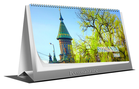 Calendare de birou - Calendar de birou Romania, 6 file, CT