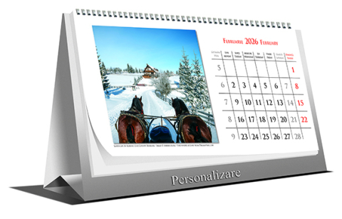 Calendar de birou Romania, 6 file, CT [1]