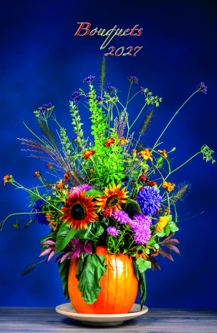 Calendare de perete - Calendar de perete Bouquets, CT