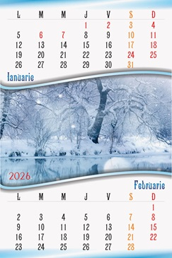 Calendare de perete - Calendar perete A3 PEISAJE - 6 file