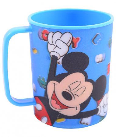 Produse si rechizite scolare - CANA PLASTIC 325 ML MICKEY PIGNA