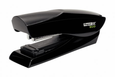 Accesorii de birou - CAPSATOR 25 COLI 24/6 26/6 FASHION ECO HALFSTRIP NEGRU RAPID