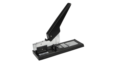 Accesorii de birou - Capsator metalic, de mare capacitate, 240 coli, capse 23/6 - 23/23, Optima HDS240 - negru