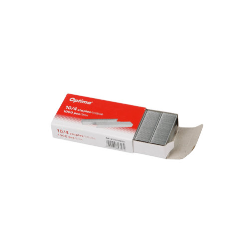 Accesorii de birou - Capse 10/4, 1000buc/cutie, Optima