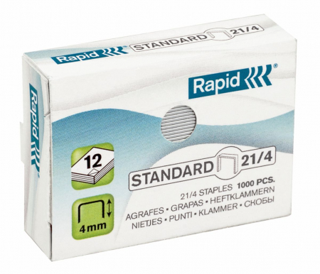 Accesorii de birou - CAPSE 21/4 12 COLI 1000/CUT STANDARD RAPID