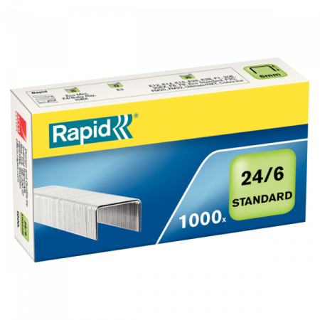 Accesorii de birou - CAPSE 24/6 20 COLI 1000/CUT STANDARD RAPID