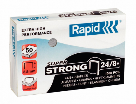 Accesorii de birou - CAPSE 24/8+ 50 COLI 1000/CUT SUPERSTRONG RAPID