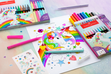 CARIOCA 10+3 CULORI UNICORNI FABER-CASTELL [2]