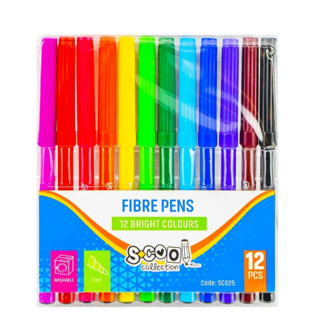Produse si rechizite scolare - Carioca, 12 Culori/Cutie PVC - S-COOL
