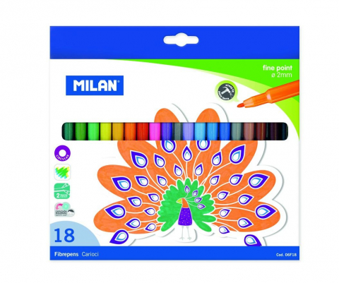 Produse si rechizite scolare - CARIOCA 18 CULORI 06F18 MILAN