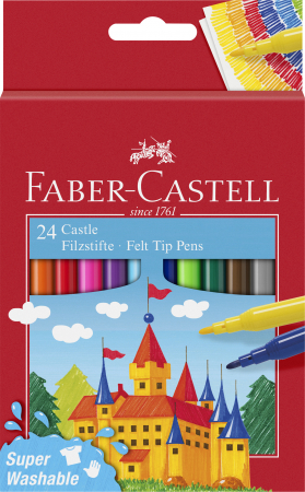 Instrumente de scris - CARIOCA 24 CULORI 2021 FABER-CASTELL