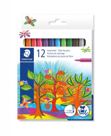 Produse si rechizite scolare - CARIOCA NORIS 1mm 12CUL/SET CUTIE CARTON