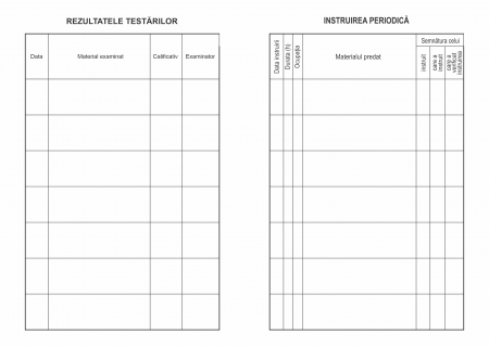 Fisa individuala pentru protectia muncii A5 -SSM [5]
